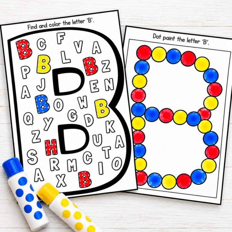 Letter I Spy and Dot It Task Cards