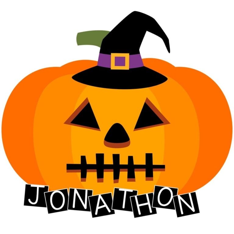 Jack O Lantern Name Craft
