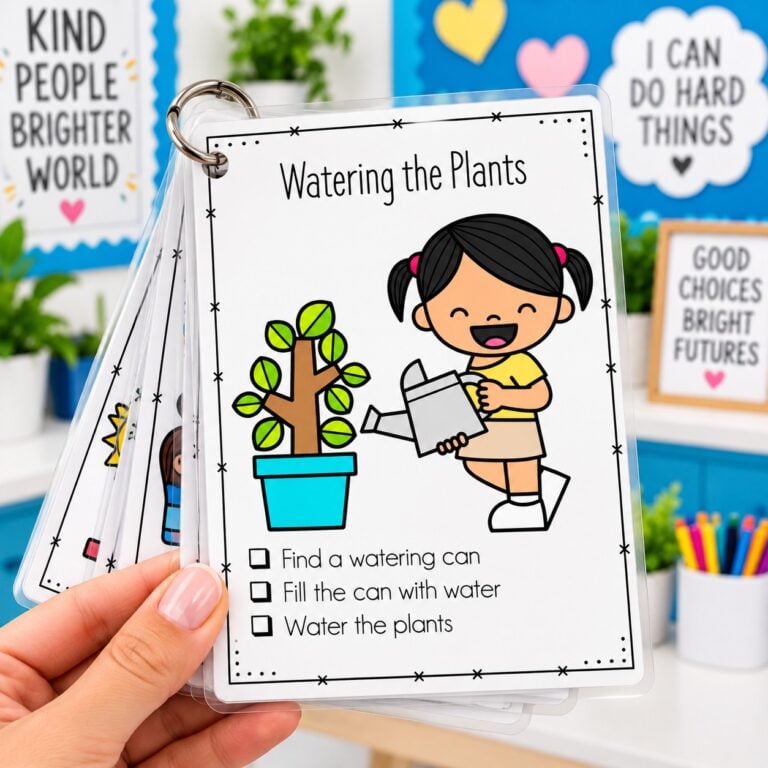 Free Printable Life Skills Activities for Kids in Grades 1–6